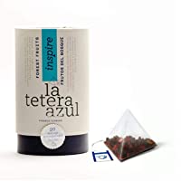 Los mejores  - LA TETERA AZUL Infusión De Frutos Del Bosque Premium. Hibisco- Uva- Arándano- Grosella Negra Y Saúco. Frutos Del Bosque…